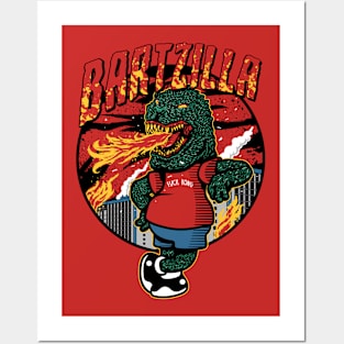 Bartzilla Posters and Art